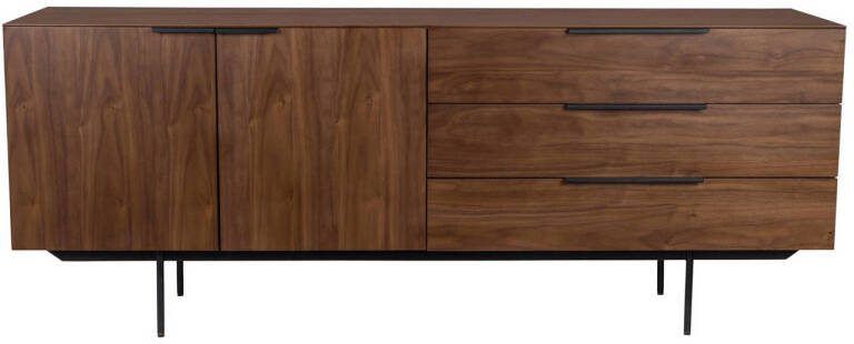 Zuiver | Dressoir Travis Walnut | Woonkamer meubels | Dressoir - Foto 2