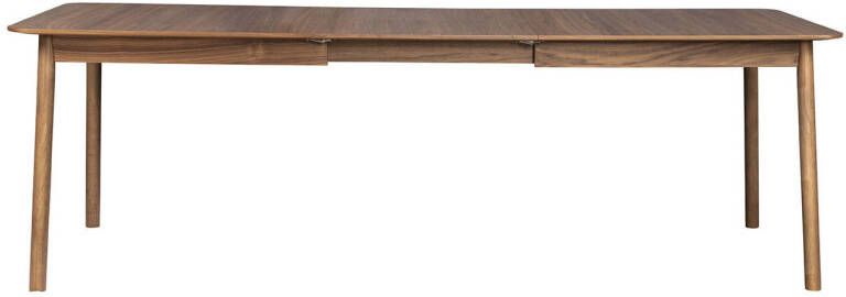 Zuiver " Glimps Eettafel Uitschuifbaar 180 240 x 90 cm Walnoot " - Foto 5
