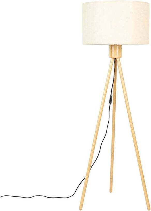 Zuiver | Vloerlamp Fan Bamboo | Woonaccessoires | Vloerlamp - Foto 4