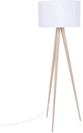 Zuiver | Vloerlamp Tripod Wood White | Woonaccessoires | Vloerlamp - Foto 2