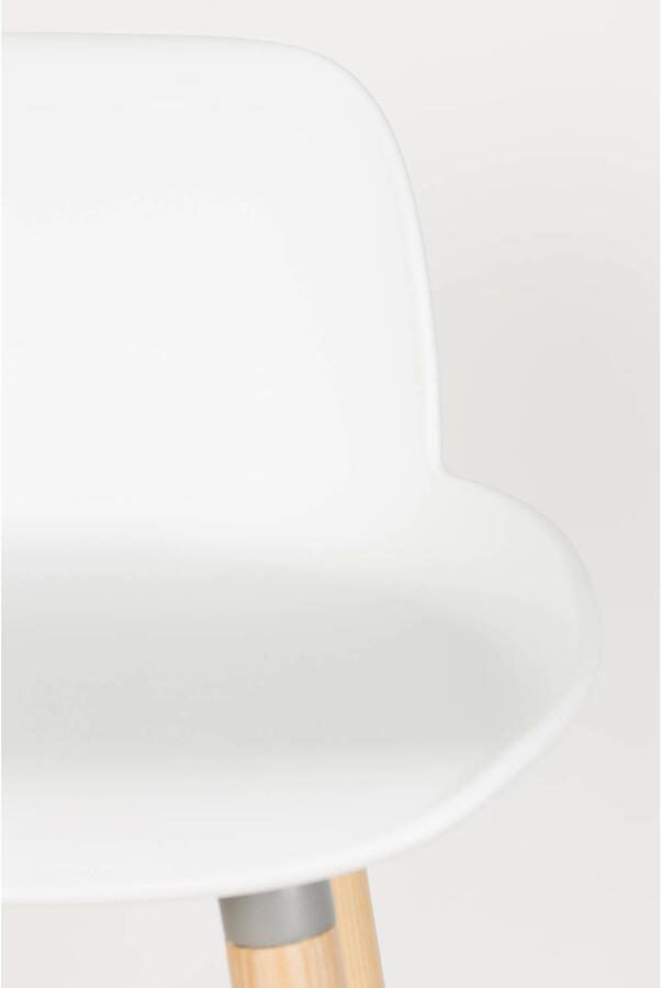 Zuiver Albert Kuip Barkruk 75 cm Wit Set van 2 - Foto 3