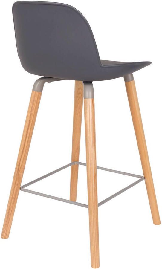 Zuiver Albert Kuip Barkruk 65 cm Donkergrijs Set van 2