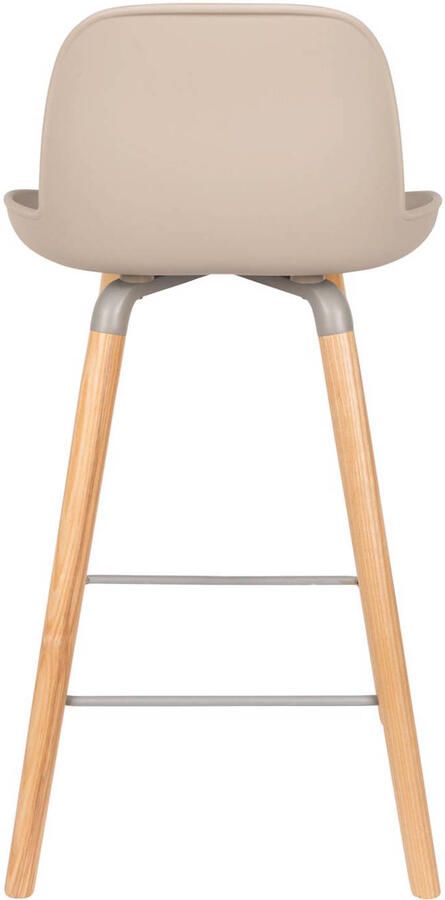 Zuiver Albert Kuip Barkruk 65 cm Taupe Set van 2