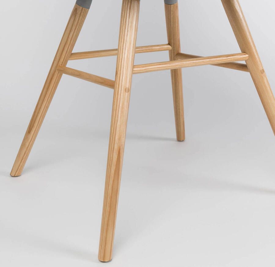 Zuiver Albert Kuip Eetkamerstoelen Wit Set van 2 - Foto 4