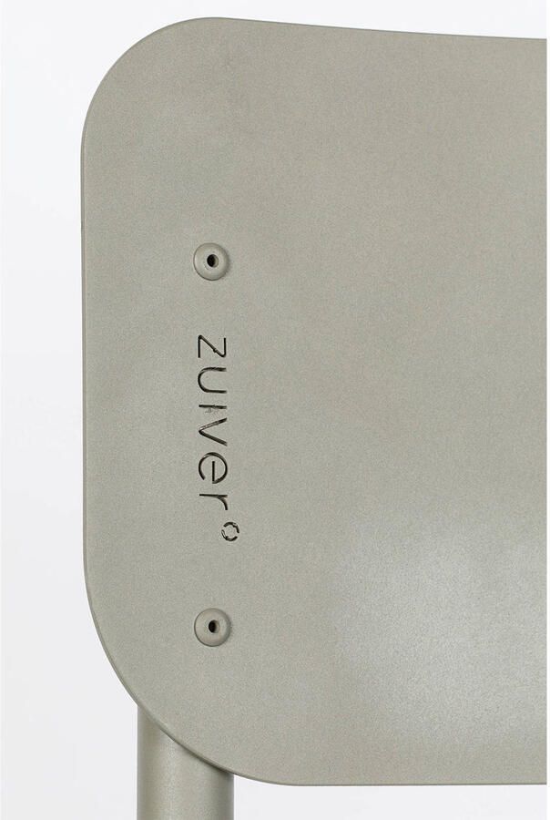 Zuiver Back To School Tuinstoelen Stapelbaar Groen Set van 2 - Foto 3