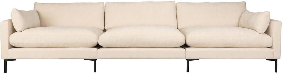 Zuiver 4 5-zits Bank Summer 335cm Stof Beige