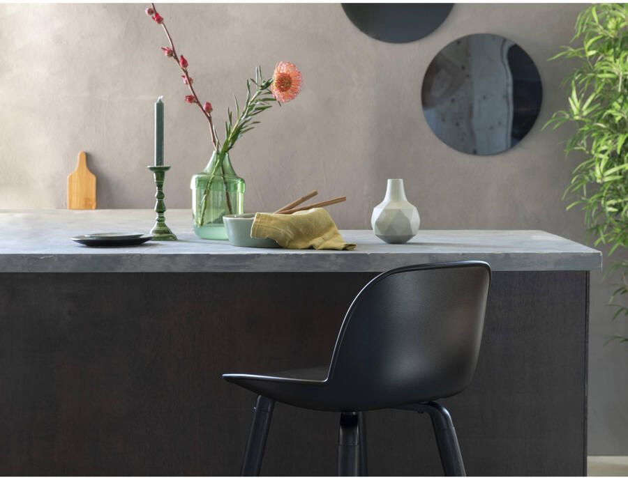 Zuiver Albert Kuip Barkruk All Black 76 cm Set van 2