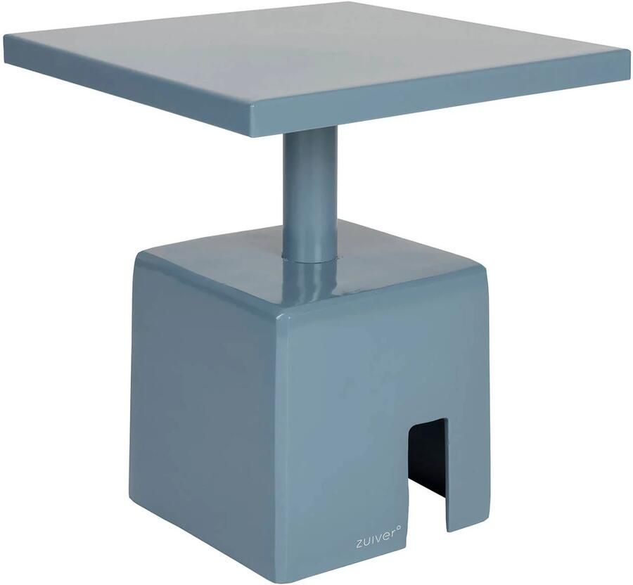 Zuiver Bijzettafel Chubby 40 x 40cm Blauw