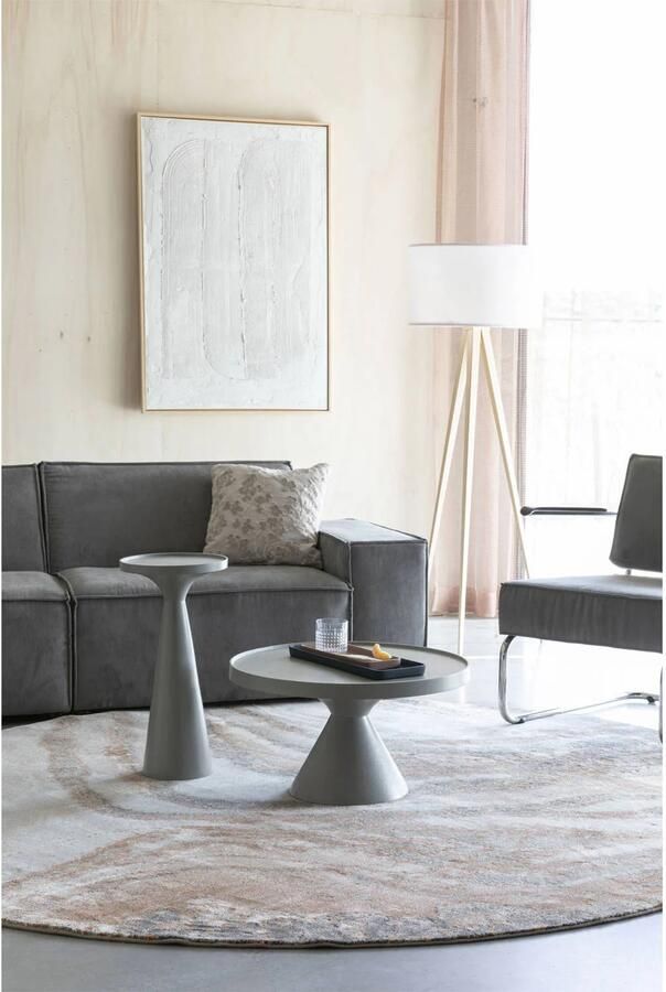 Zuiver | Bijzettafel Floss Grey | Woonkamertafels | Bijzettafel - Foto 3