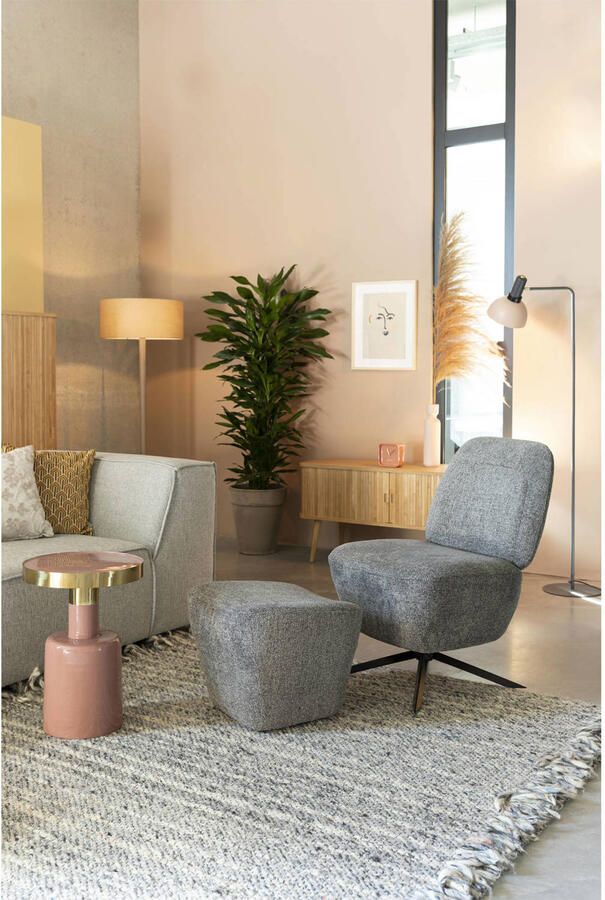 Zuiver | Bijzettafel Glam Pink | Woonkamertafels | Bijzettafel - Foto 3