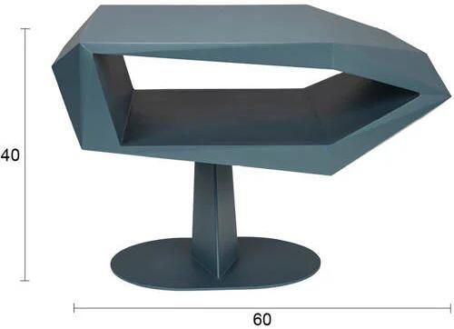 Zuiver | Bijzettafel North Space Black | Woonkamertafels | Bijzettafel - Foto 3