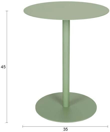 Zuiver | Bijzettafel Snow Desert Sage | Woonkamertafels | Bijzettafel - Foto 2