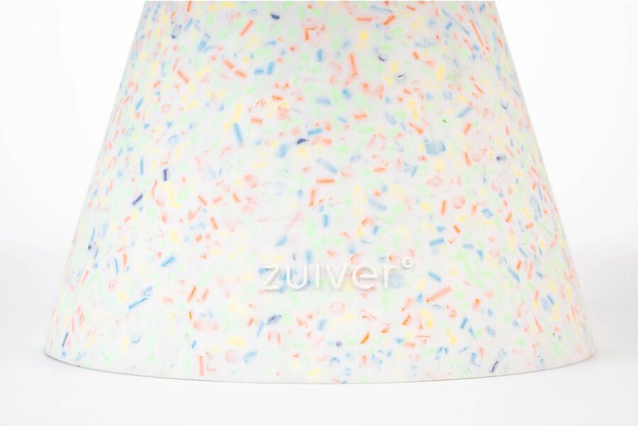 Zuiver Ronde Salontafel Victoria Terrazzo 50cm Wit - Foto 3