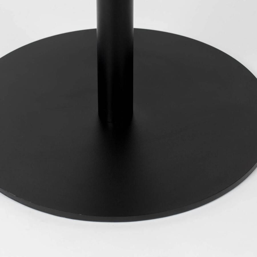 Zuiver Albert Tuintafel Bistrotafel Rond 80 cm Zwart - Foto 4