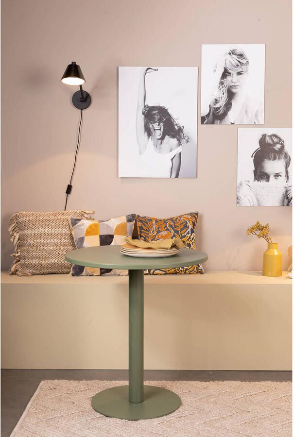 Zuiver | Bistro Tafel Metsu Green | Tuinmeubelen | Tuintafel - Foto 3