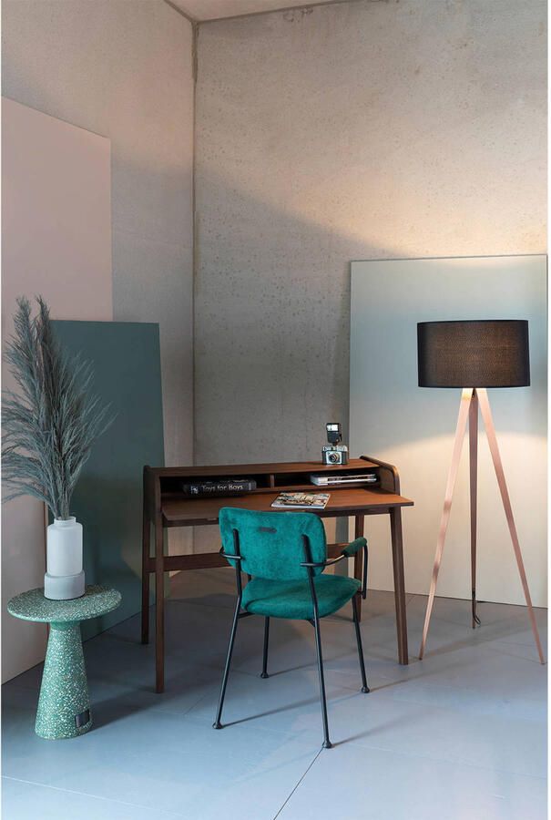 Zuiver | Bureau Barbier Walnut | Woonkamertafels | Bureau - Foto 5