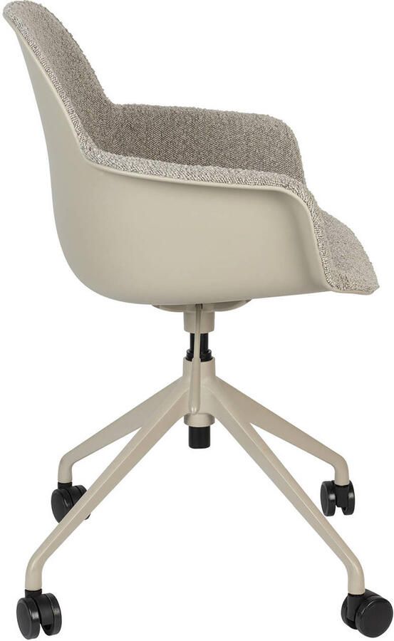 Zuiver | Bureaustoel Albert Kuip Taupe | Zitmeubels woonkamer | Bureaustoel - Foto 4