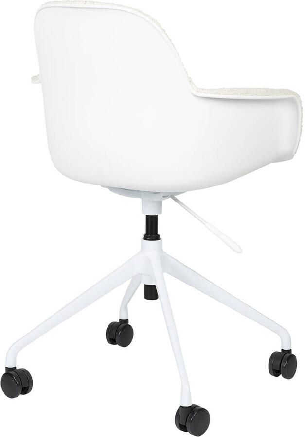 Zuiver Bureaustoel Albert Kuip Met armleuning Bouclé - Foto 4