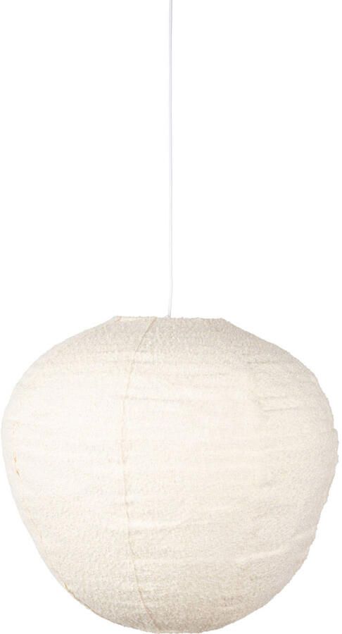 Zuiver Hanglamp Cocoon Bouclé 45cm Wit
