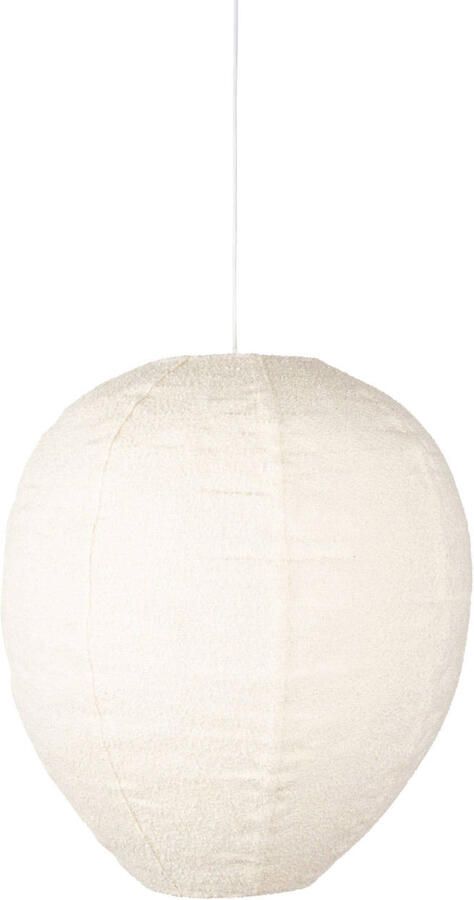 Zuiver Hanglamp Cocoon Bouclé 59cm Wit