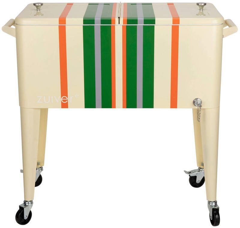 Zuiver Koelbox Cooler Be Cool Op wielen Lemon