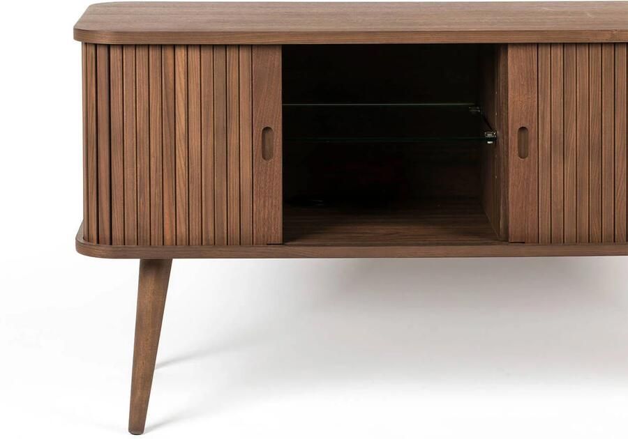 Zuiver | Dressoir Barbier Walnut | Woonkamer meubels | Dressoir - Foto 5