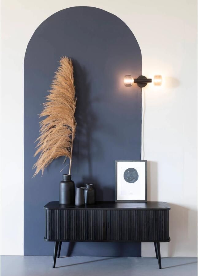 Zuiver | Dressoir Barbier Black | Woonkamer meubels | Dressoir - Foto 4