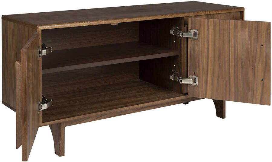Zuiver | Dressoir Groove 3 Drs Walnut | Woonkamer meubels | Dressoir - Foto 1