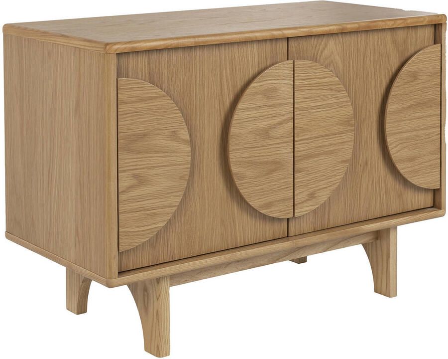 Zuiver | Dressoir Groove 2 Drs Natural Oak | Woonkamer meubels | Dressoir
