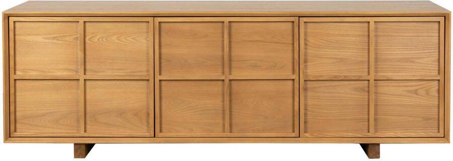 Zuiver TV-meubel Raster Essenhout 160cm Naturel