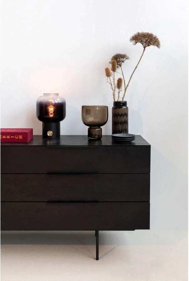 Zuiver | Dressoir Travis Black Oak | Woonkamer meubels | Dressoir - Foto 2