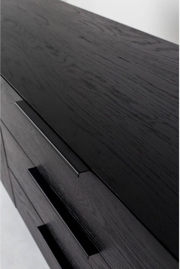 Zuiver | Dressoir Travis Black Oak | Woonkamer meubels | Dressoir - Foto 3