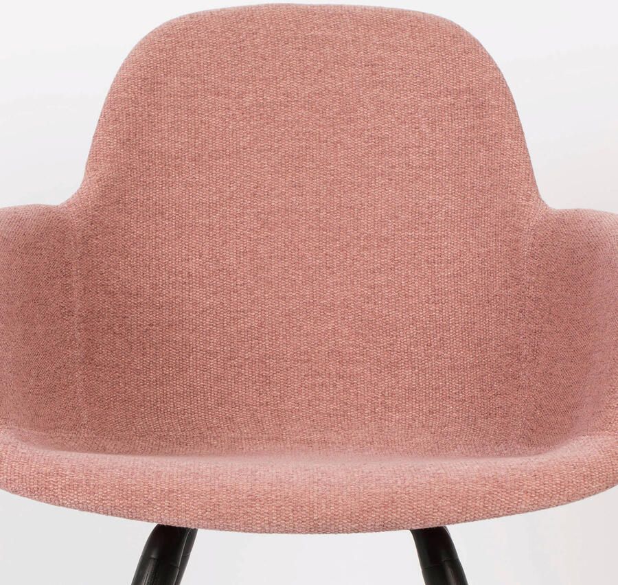 Zuiver Albert Kuip Soft Eetkamerstoelen armleuning Roze Set van 2 - Foto 2