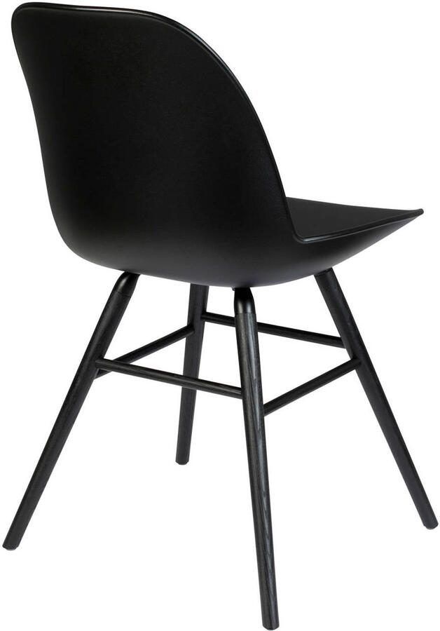 Zuiver Albert Kuip Eetkamerstoelen Zwart Set van 2