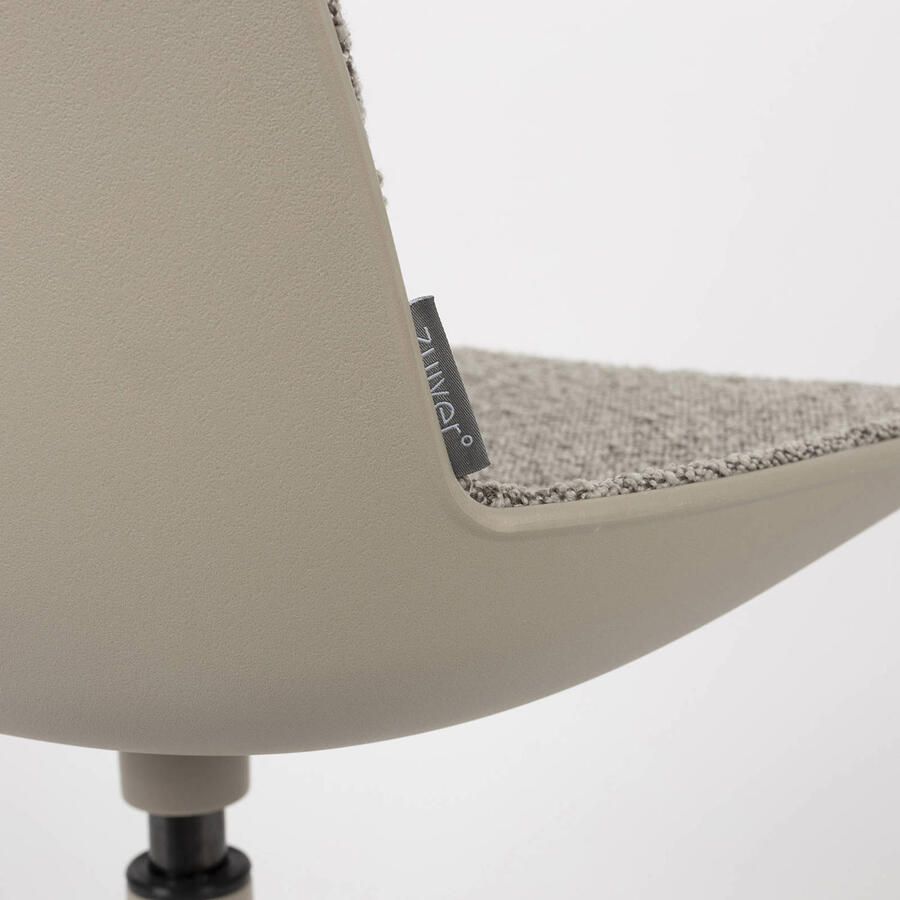 Zuiver | Eetkamerstoel Albert Kuip Swivel Taupe | Zitmeubels eetkamer | Eetkamerstoel - Foto 3