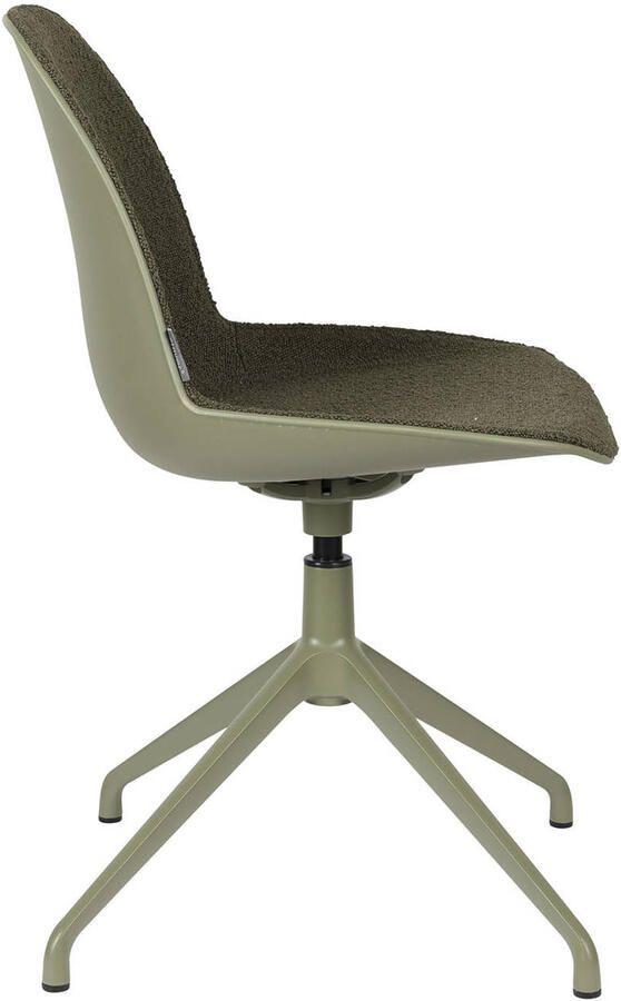 Zuiver | Eetkamerstoel Albert Kuip Swivel Green | Zitmeubels eetkamer | Eetkamerstoel - Foto 2