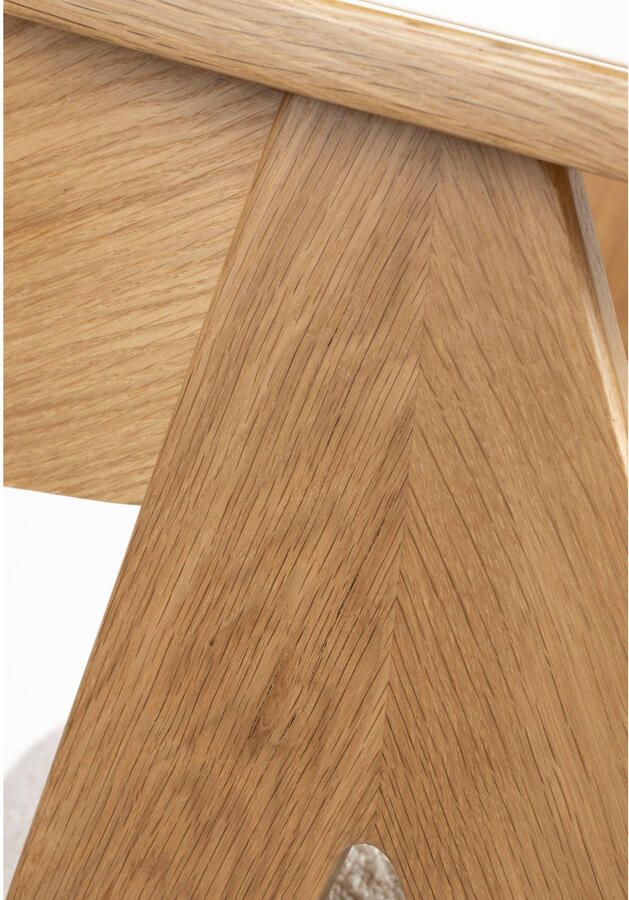 Zuiver | Eetkamerstoel Ndsm Natural | Zitmeubels eetkamer | Armstoel - Foto 4