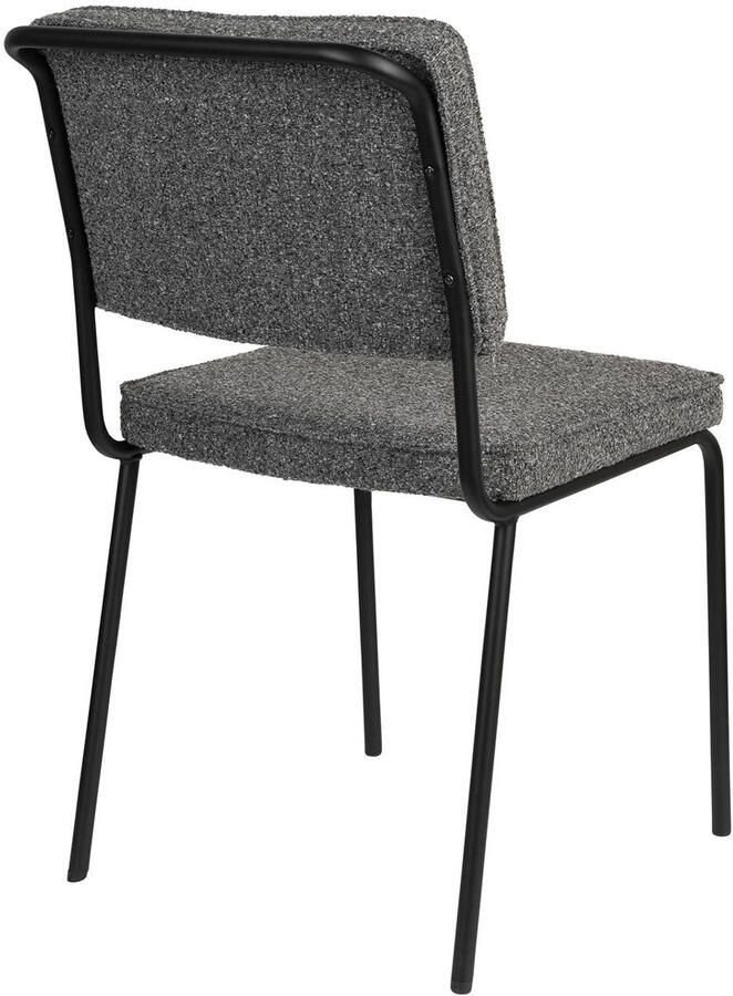 Zuiver | Eetkamerstoel Buddy Black | Zitmeubels eetkamer | Eetkamerstoel - Foto 4