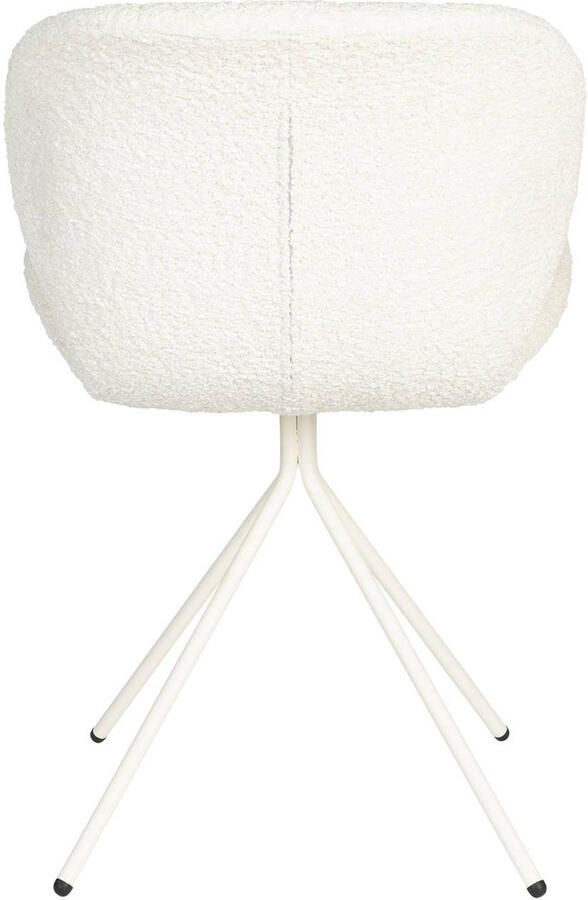 Zuiver OMG Eetkamerstoelen Soft Off White Set van 2 - Foto 3