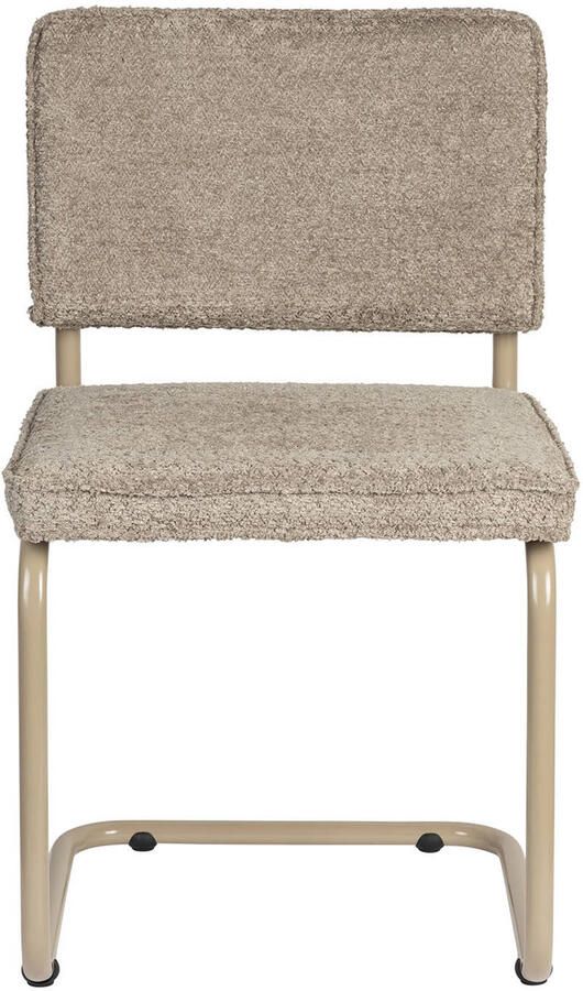 Zuiver | Eetkamerstoel Ridge Soft Beige | Eetkamerstoelen | Eetkamerstoel - Foto 4