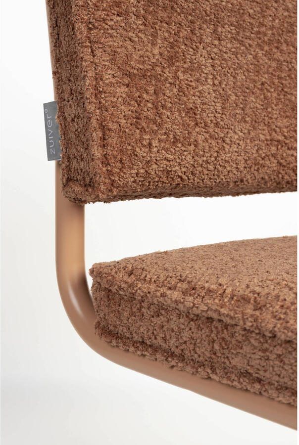 Zuiver | Eetkamerstoel Ridge Soft Terra | Eetkamerstoelen | Eetkamerstoel - Foto 2