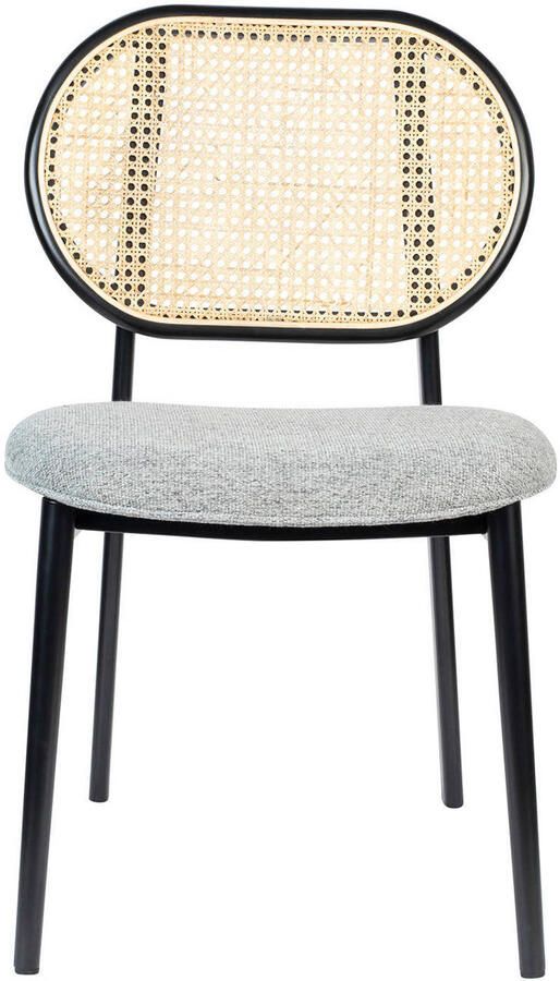 Zuiver | Eetstoel Spike Natural Grey | Zitmeubels eetkamer | Eetkamerstoel - Foto 2