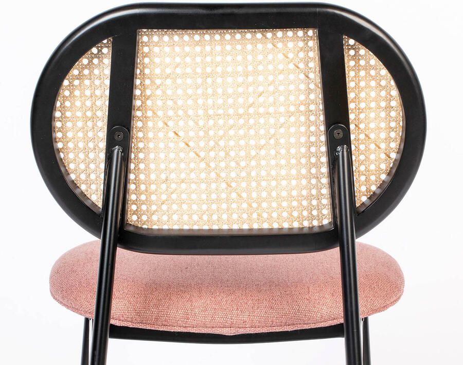 Zuiver | Eetstoel Spike Natural Pink | Zitmeubels eetkamer | Eetkamerstoel