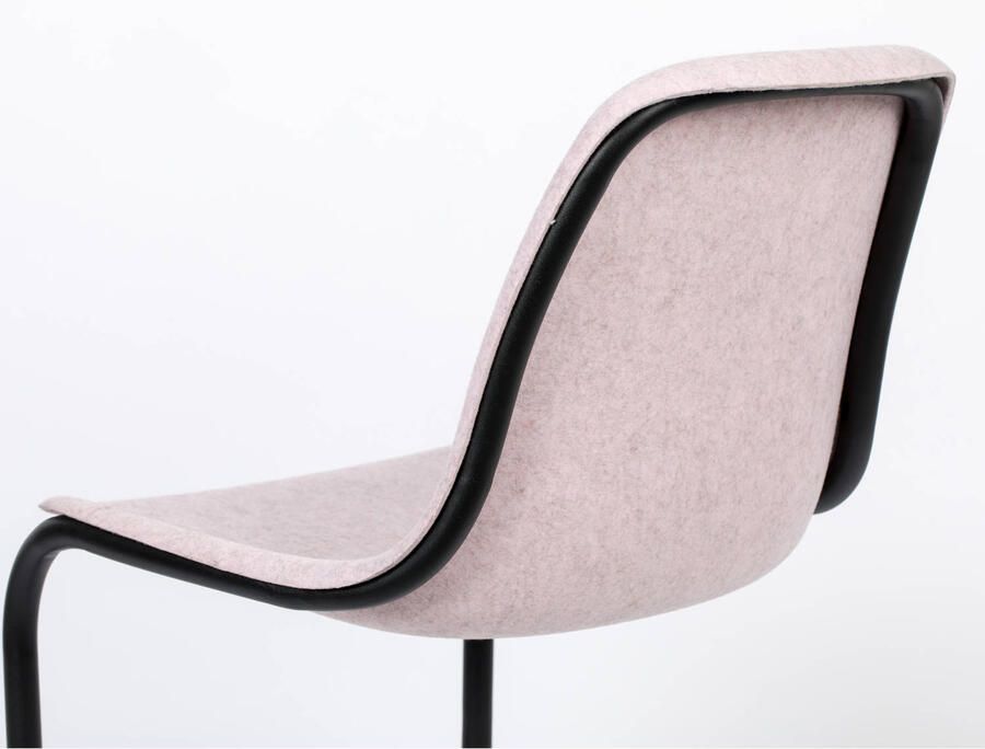 Zuiver Thirsty Eetkamerstoelen Roze Set van 2 - Foto 3