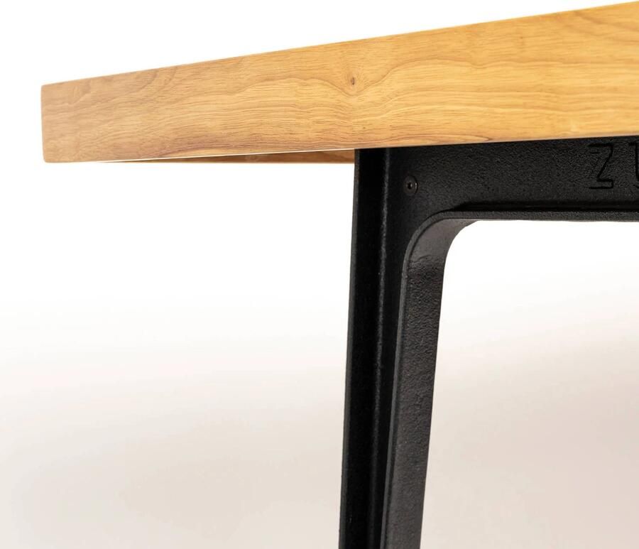 Zuiver " Harvest Eettafel 220 x 90 cm Bruin "