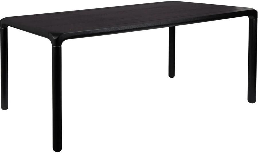 Zuiver Eettafel Storm Essenhout 160 x 90cm Zwart