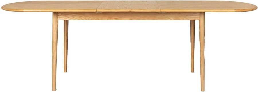 Zuiver Uitschuifbare Ovale Eettafel Twist Eiken 185-240 x 90cm Naturel - Foto 3