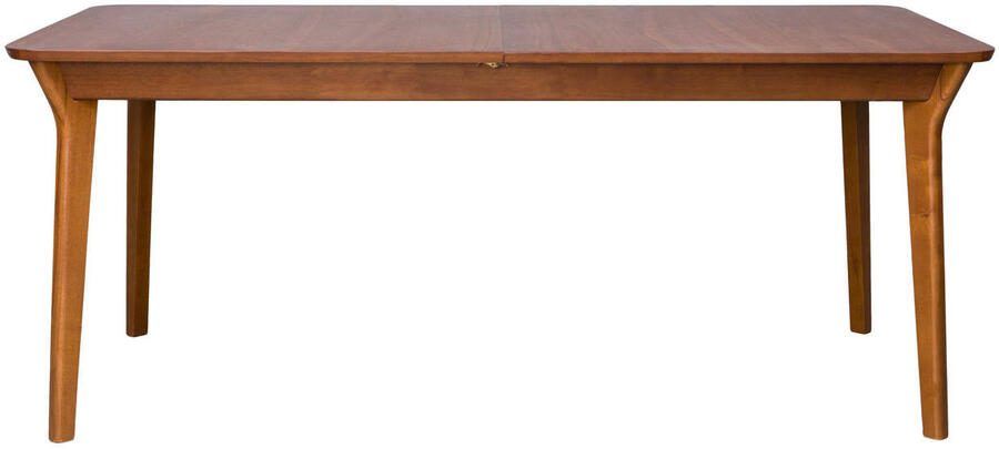 Zuiver Ellen Uitschuifbare Eettafel 180 220x90 cm Walnoot Bruin