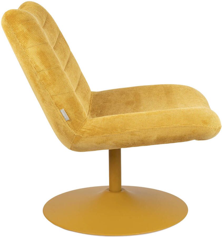 Zuiver | Draaifauteuil Bubba Oker | Zitmeubels woonkamer | Draaifauteuil - Foto 1
