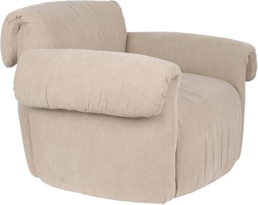 Zuiver fauteuil Puffy beige